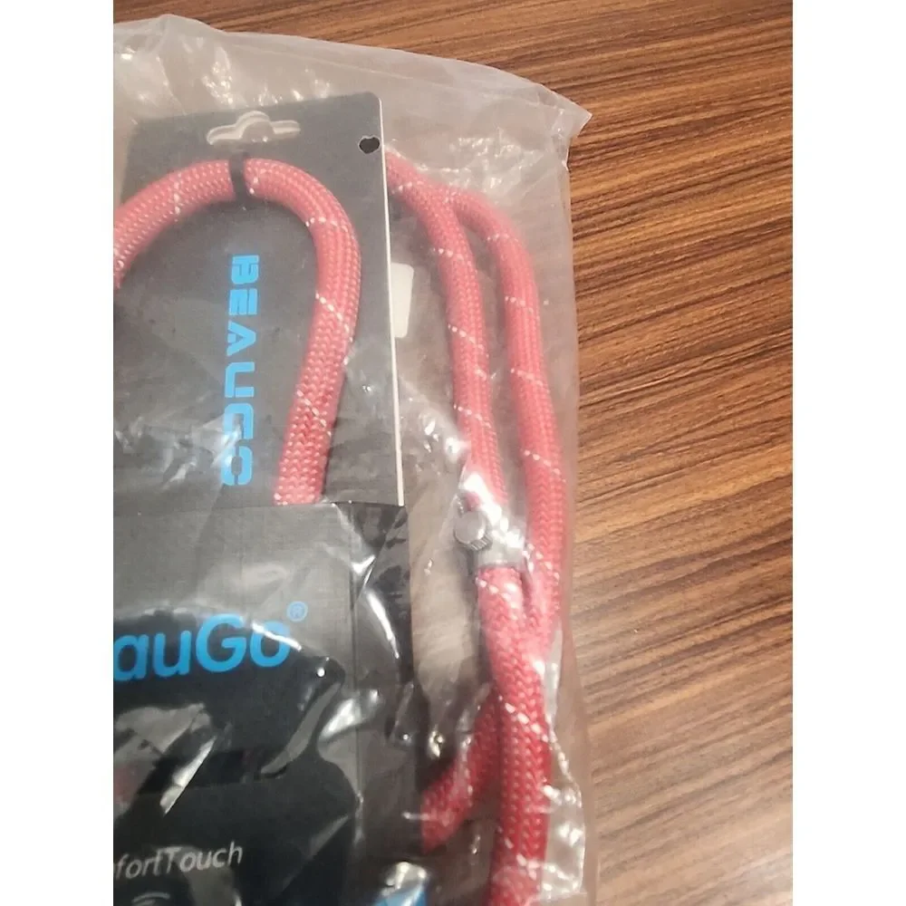 Beaugo Slip Dog Leash for Small Medium‎ Dogs Puppies Lightweight Sturdy 1.2M 4ft